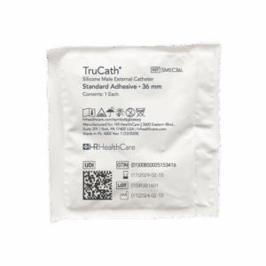 TruCath® Male External Catheter, Standard Adhesive, Large, 36 mm. #SMEC36L