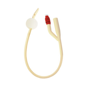 TruCath® Silicone-Elastomer Coated Latex Foley Catheter, 18 FR / 5 ml. Balloon / Coude #LC1810