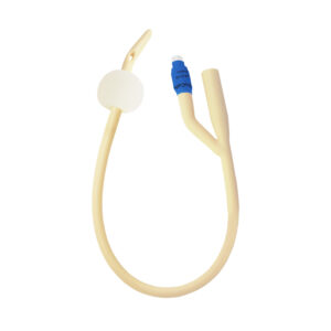 TruCath® Silicone-Elastomer Coated Latex Foley Catheter, 24 FR / 5 ml. Balloon / Coude #LC2410