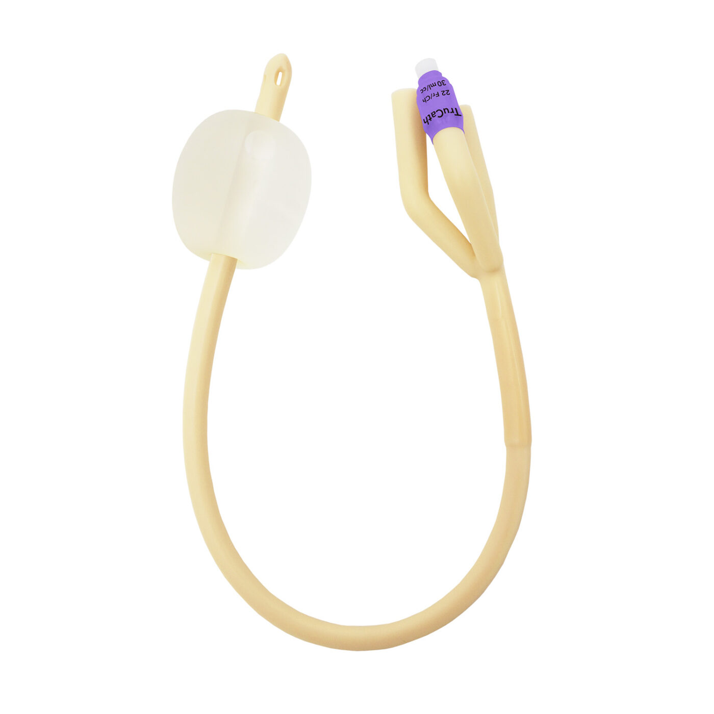TruCath Silicone Elastomer Coated Latex Foley Catheter 22 FR 30 Ml trucath-silicone-elastomer-coated-latex-foley-catheter-22-fr-30-ml