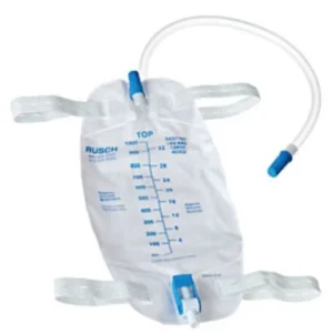 TELEFLEX 453919 RUSCH  EASY TAP URINARY LEG BAG WITH 18 INCH TUBING & FLIP VALVE 19 OZ.