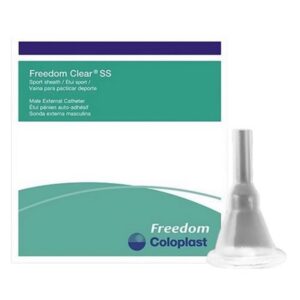 Coloplast® Freedom Clear® Sport Male External Catheter – 23mm, Small, Latex-Free #5110