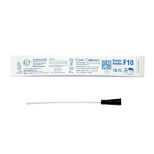Cure™ Female Straight Tip Catheter – 10 FR, 6" #F10