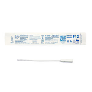 Cure™ Female Straight Tip Catheter – 12 FR, 6" #F12