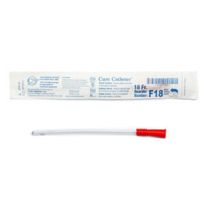 Cure™ Female Straight Tip Catheter – 18 FR, 6" #F18
