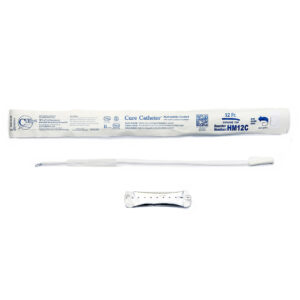 Cure™ Hydrophilic Male Coudé Tip Catheter – 12 FR, 16" #HM12C