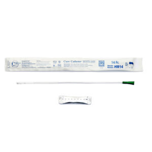 Cure™ Hydrophilic Male Straight Tip Catheter – 14 FR, 16" #HM14