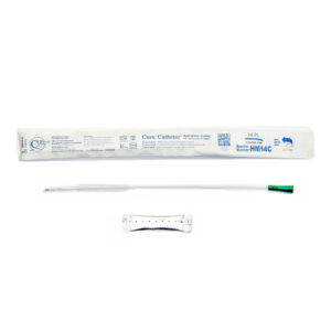 Cure™ Hydrophilic Male Coudé Tip Catheter – 14 FR, 16" #HM14C