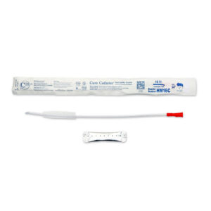Cure™ Hydrophilic Male Coudé Tip Catheter – 16 FR, 16" #HM16C