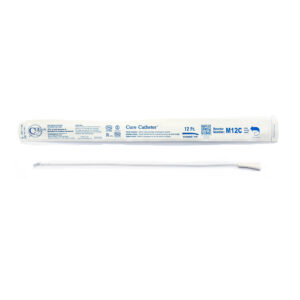 Cure™ Male Coudé Tip Catheter – 12 FR, 16" #M12C