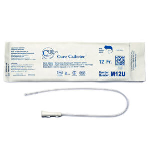 Cure™ Male Pocket Straight Tip Catheter – 12 FR, 16" #M12U