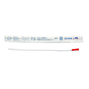 Cure™ Male Straight Tip Catheter – 18 FR, 16" #M18