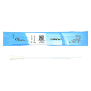 Cure Ultra Plus™ Female Intermittent Catheter – 12 FR, 8" Straight Tip #ULTRAPLUS12