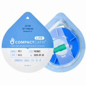 COMPACTCATH LITE LUBRICATED INTERMITTENT URINARY CATHETER, 10 Fr