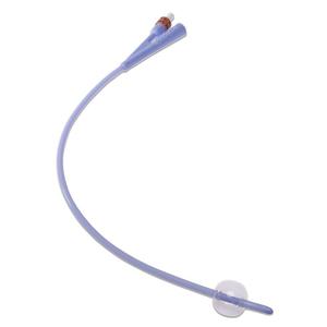 Dover™ 2-Way Silicone Foley Catheter, Coude Tip, 24 Fr, 5 cc Balloon #20524C