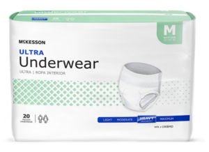 McKesson Ultra Heavy Absorbent Underwear, Medium 80 per case – Manufacturer #UWBMD