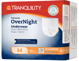 Tranquility® Premium OverNight™ Underwear Medium 34" - 48" 72 per Case #2115
