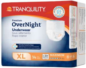 Tranquility® Premium OverNight™ Underwear X-Large 48" - 66" 56 per Case #2117