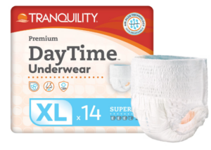 Tranquility® Premium DayTime™ Underwear X-Large 48" - 66" 56 per Case #2107