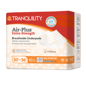 Tranquility® Air-Plus® Extra-Strength Breathable Underpads #2711 – 40/Case