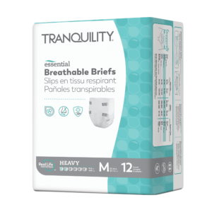 Tranquility Essential® Breathable Briefs – Heavy #2745, Medium – 96/Case