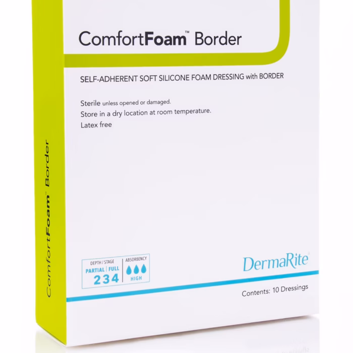 ComfortFoam-Border-Silicone-Foam-Dressing-4-X-8-Inch-Rectangle-Adhesive-with-Border-Sterile-DermaRite-Industries-43480-Box-of-5_ff208218-b517-4e96-b9f7-9630b0e42f95.1aa035af8c946318f8de048d71b0e12c