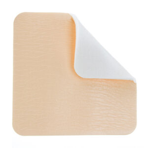 DermaRite ComfortFoam Foam Wound Dressing w/Soft Silicone Adhesive 6" x 6" Sterile - Box of 10 - #00316E