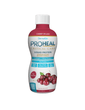 DermaRite ProHeal Critical Care Oral Protein Supplement Advanced Wound Recovery 30 oz - Box of 4 - #PRO3000