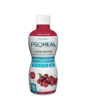 DermaRite ProHeal Oral Protein Supplement Wound Recovery Formula 30 oz - Box of 6 - #PRO1000