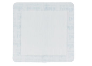 DermaRite Bordered Gauze Wound Dressing w/Adhesive Border 4" x 4" Sterile - Box of 25 - #00262E
