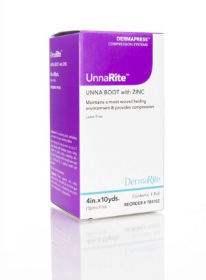 DermaRite UnnaRite Unna Boot w/Zinc 3" x 10 yds Sterile - Box of 1 - #78310Z