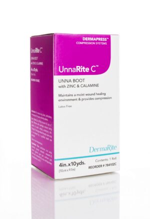 DermaRite UnnaRite C Unna Boot w/Zinc And Calamine 3" x 10 yds Sterile - Box of 1 - #78310ZC