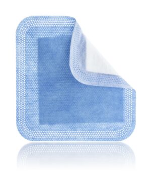 DermaRite HydraLock Sa Super Absorbent Dressing w/Non-Adherent Contact Surface & Waterproof Backing 3" x 3" Sterile - Box of 10 - #60330