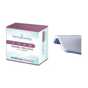 Safe n' Simple Foam with  Silicone 2" x 2", Box of 12 - SNS74502