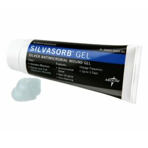 Medline SilvaSorb® Silver Antimicrobial Wound Gel, 3 oz – MSC9303EP